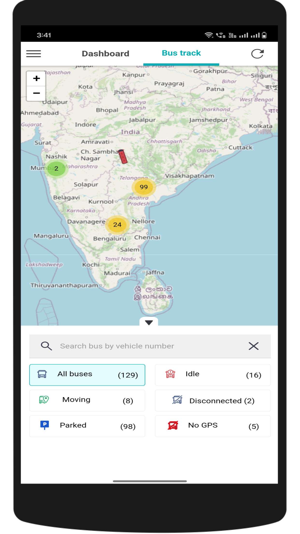 Trackingo Screenshot 1